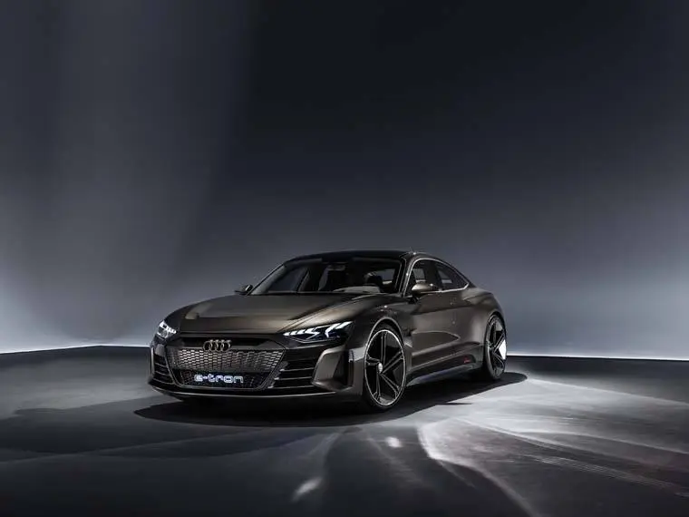 Audi e-tron GT concept presentado en LA MotorShow2018