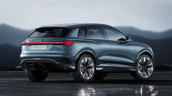 lateral trasera Audi Q4 e-tron concept