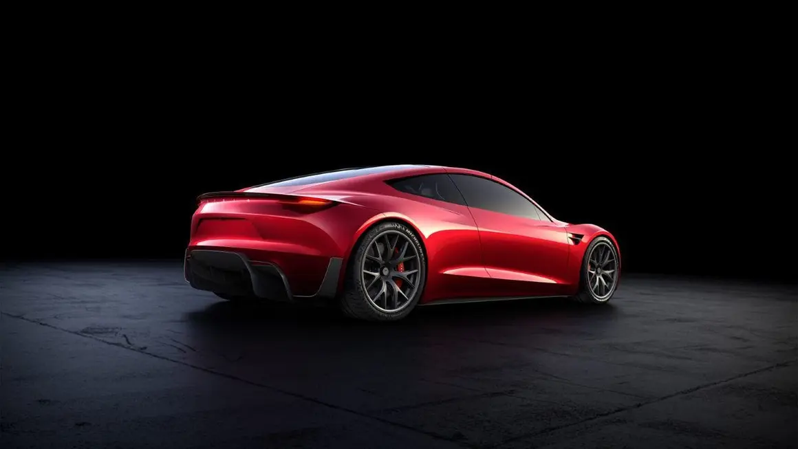 tesla-roadster-color-rojo-trasera-lateral