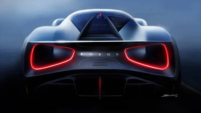 Luces traseras Lotus Evija