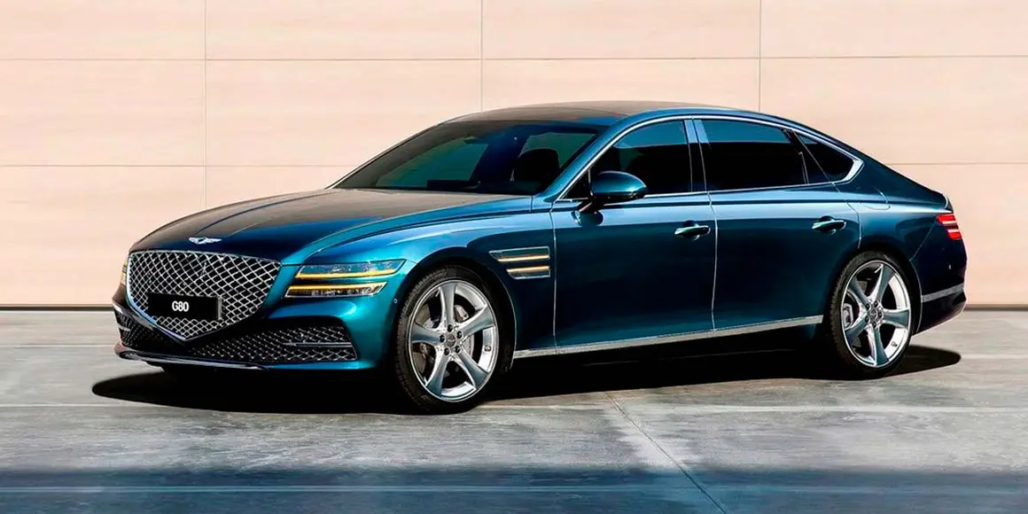 Foto de la berlina premium Genesis G80