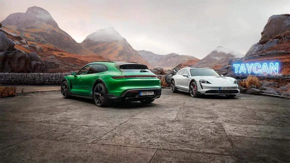 Foto del nuevo Porsche Taycan Cross Turismo