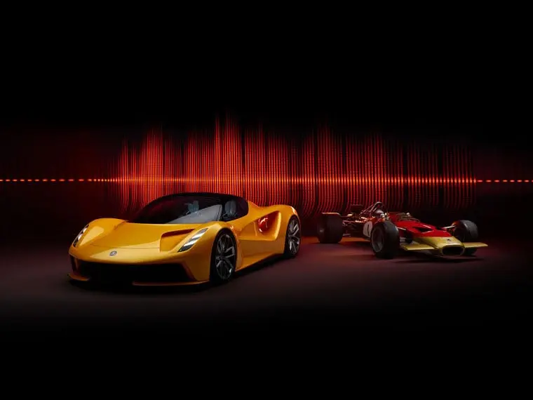 Lotus Evija y Lotus Type-49