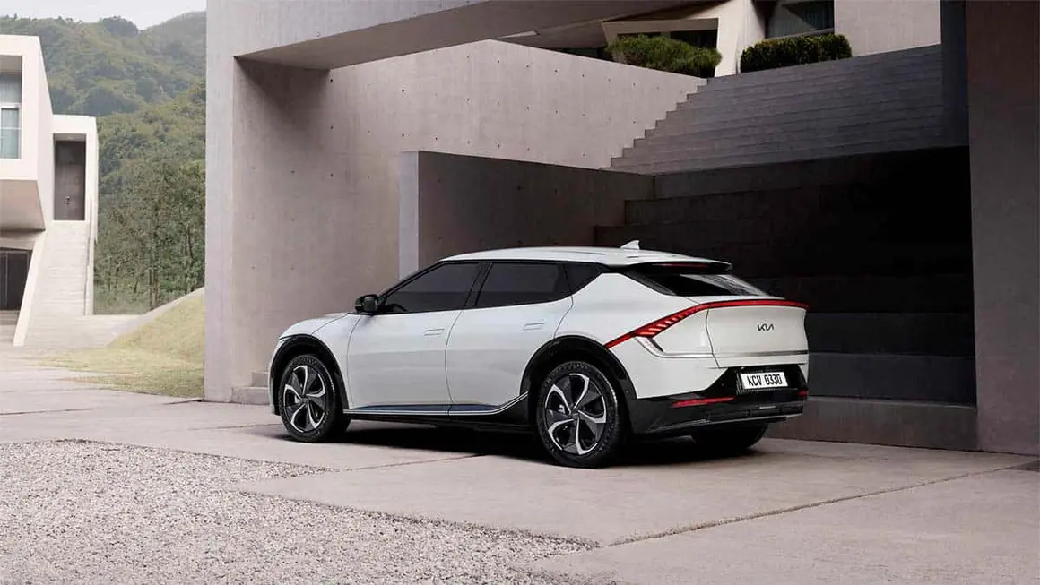 Foto del KIA EV6 (vista desde atr&aacute;s)