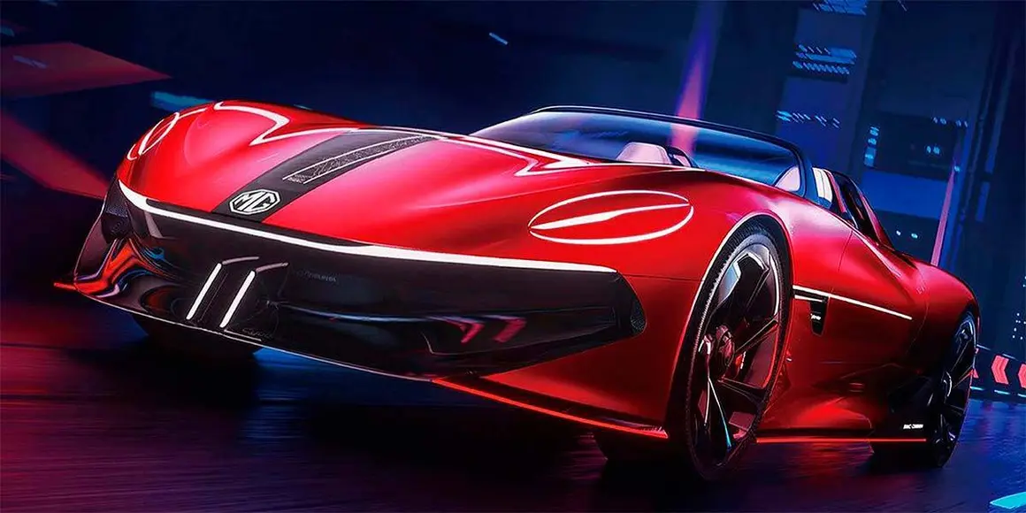 Foto del concept deportivo MG Cyberster