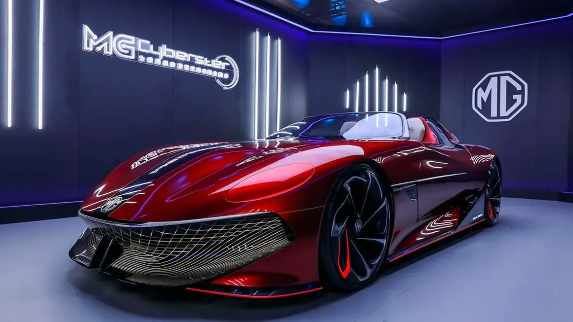 Foto del MG Cyberster, un deportivo el&eacute;ctrico de dos plazas