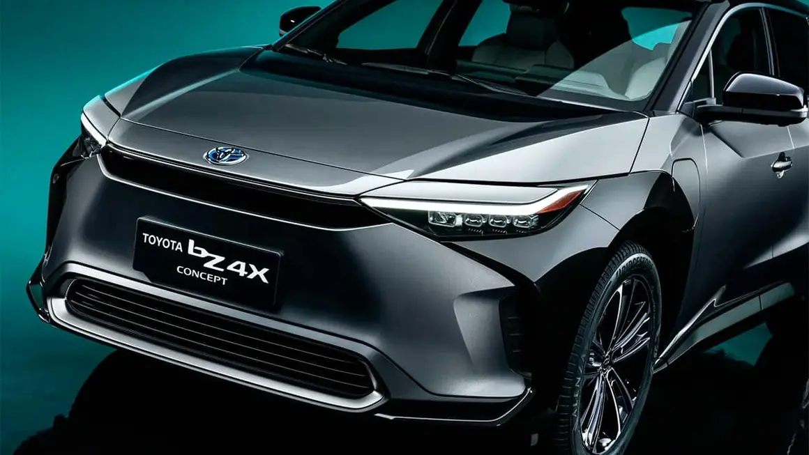 Foto del Toyota bz4X, el primer coche el&eacute;ctrico de Toyota