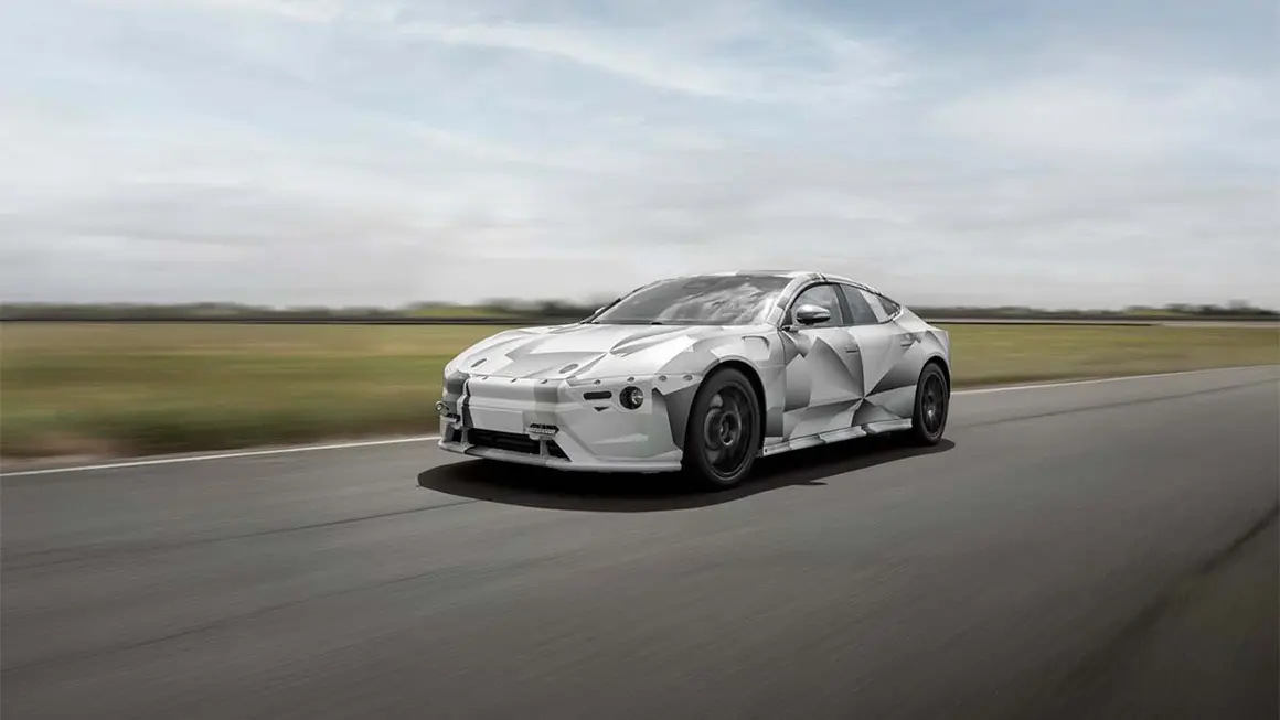 Foto del prototipo Polestar 5