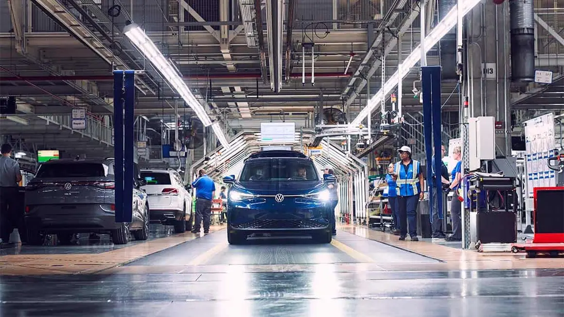Fabricaci&oacute;n del Volkswagen ID.4 en Estados Unidos