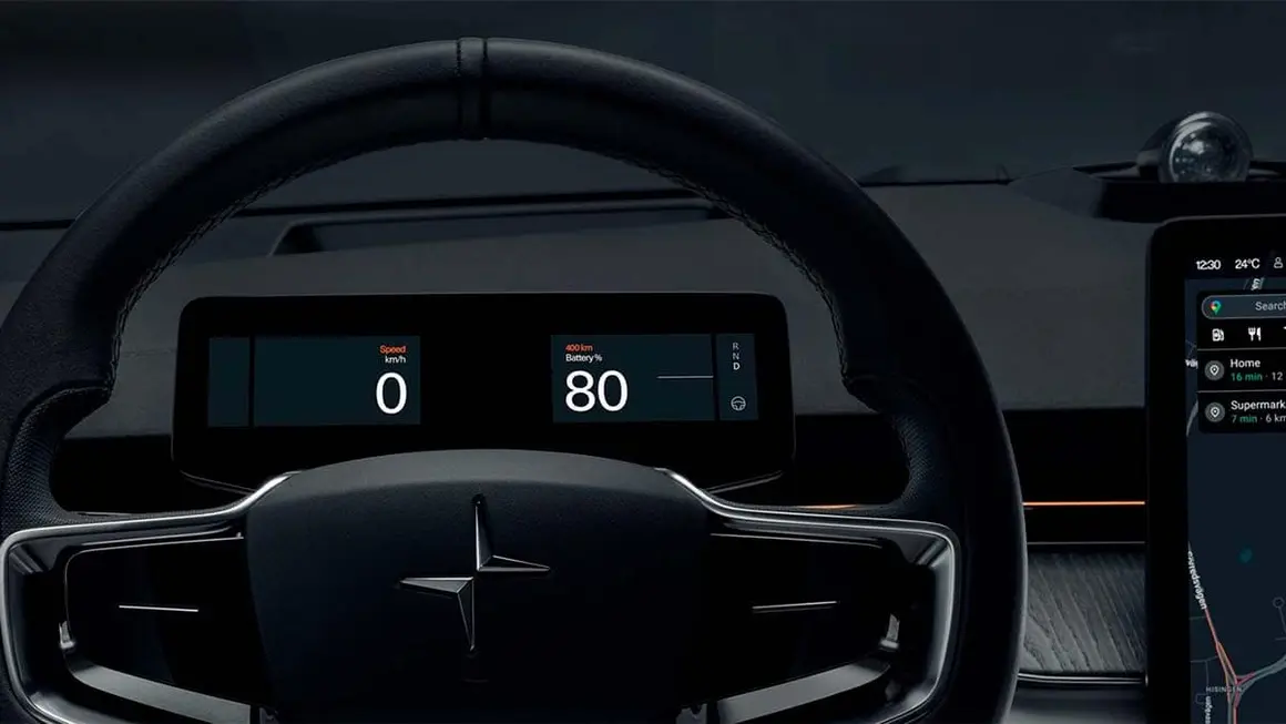 Interior del Polestar 3