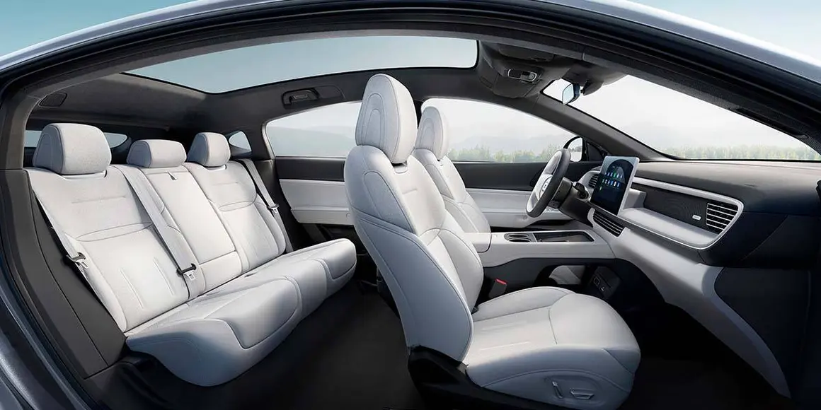 Interior del Xpeng G6