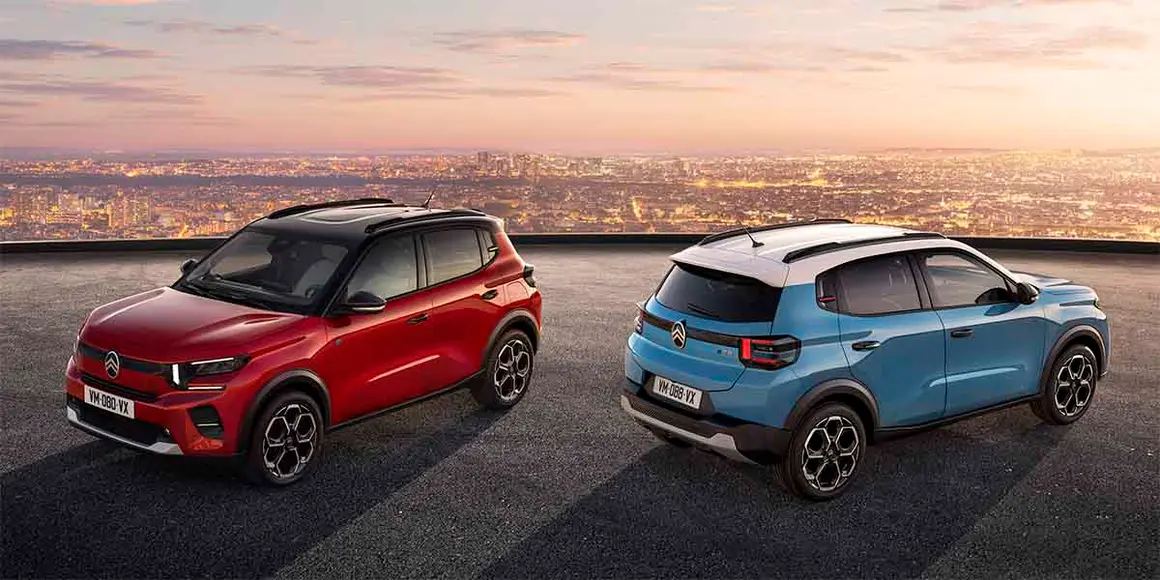 Citroen-e-C3_rojo-azul