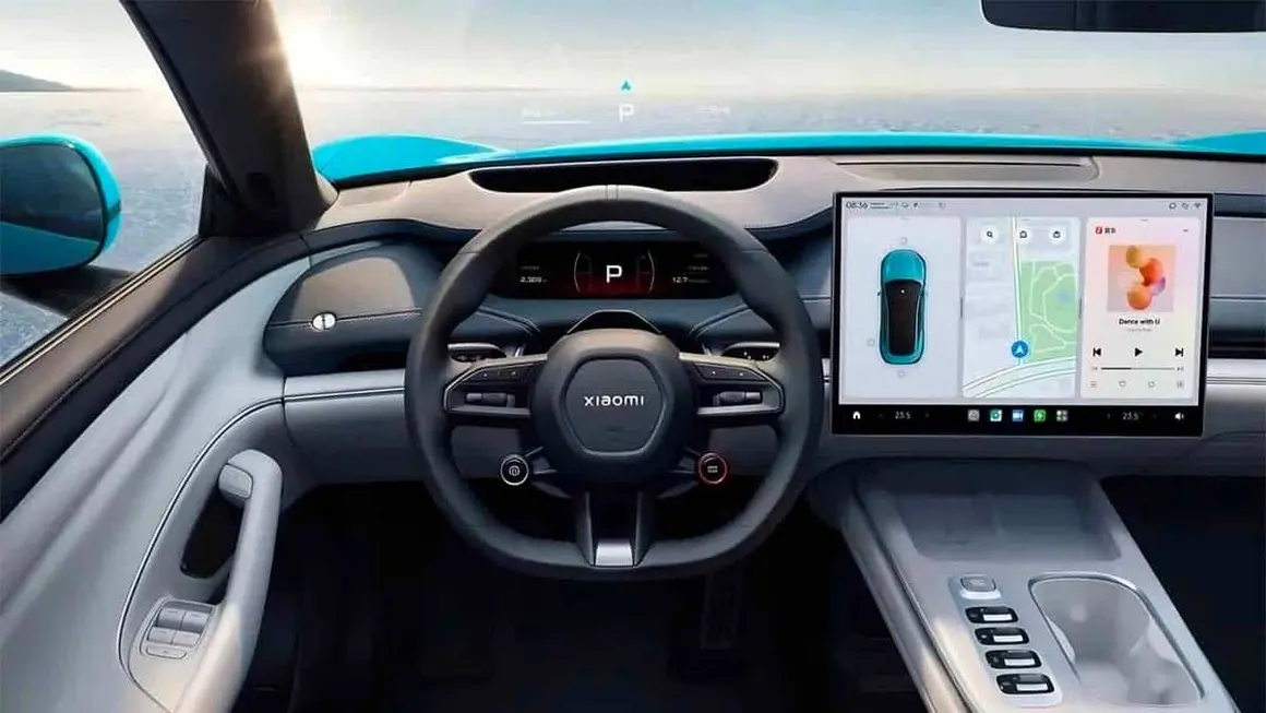 Foto interior Xiaomi SU7