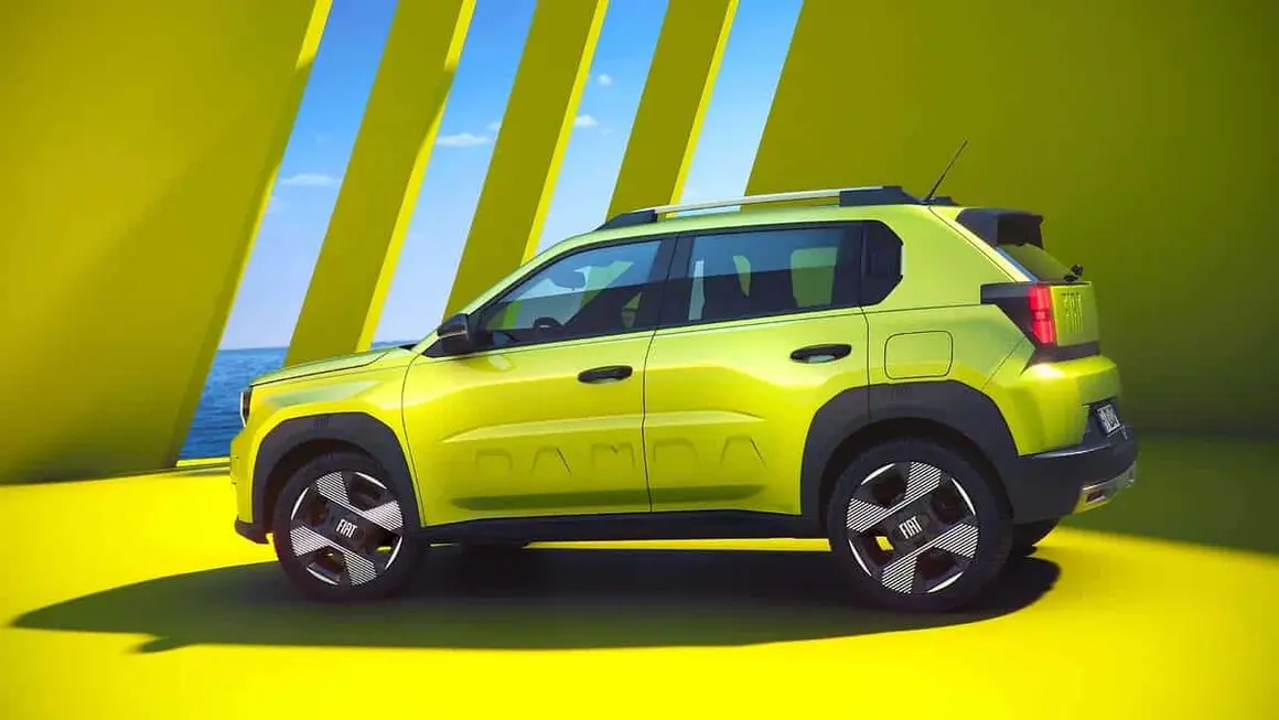 Lateral del FIAT Grande Panda disponible por 89&euro;/mes