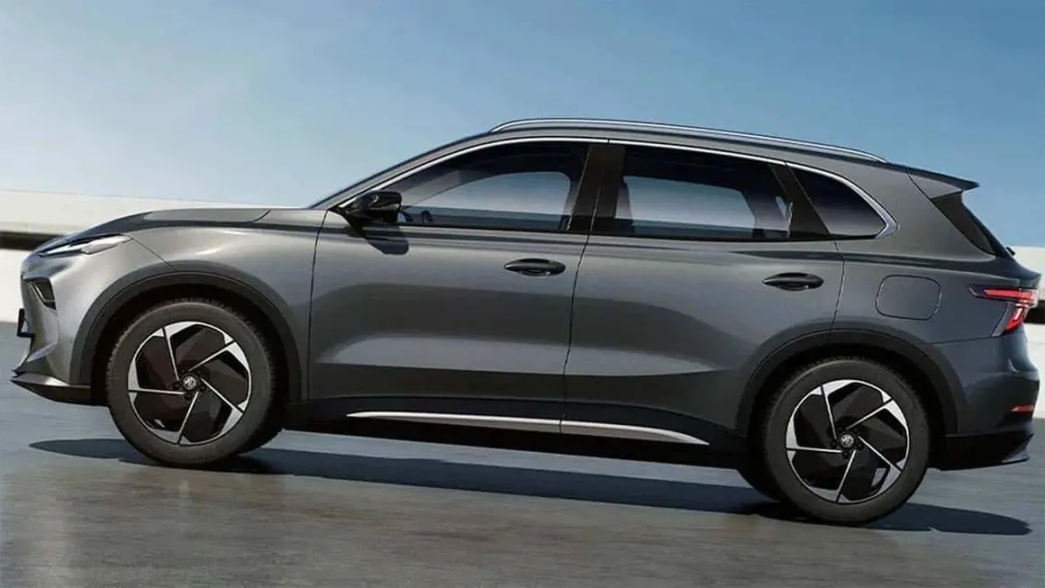 MG S5 EV- vista lateral