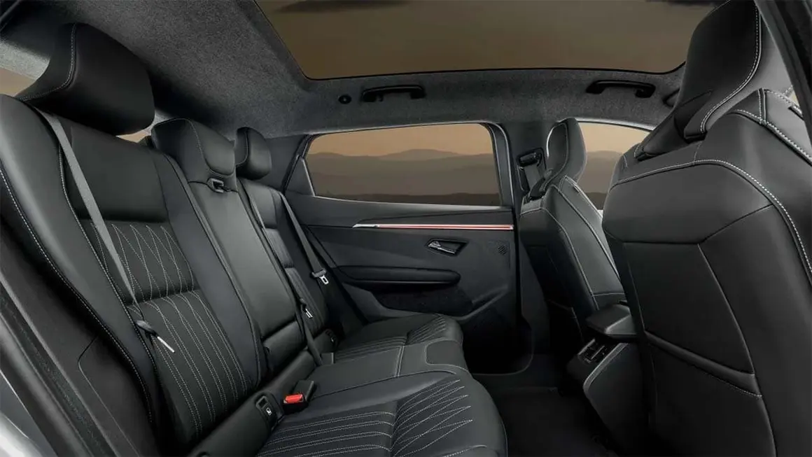 Interior del Mitsubishi Eclipse Cross, ahora homologado como taxi