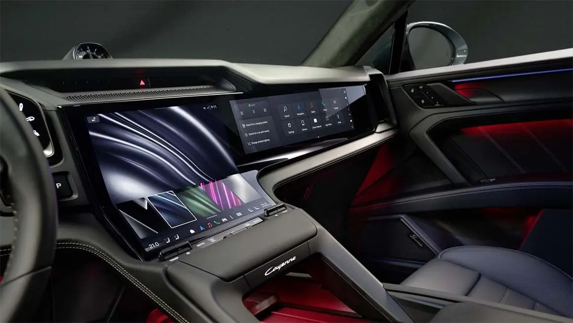 Foto interior Porsche Cayenne el&eacute;ctrico