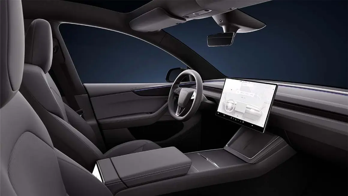 Nuevo interior Tesla Model Y 2026