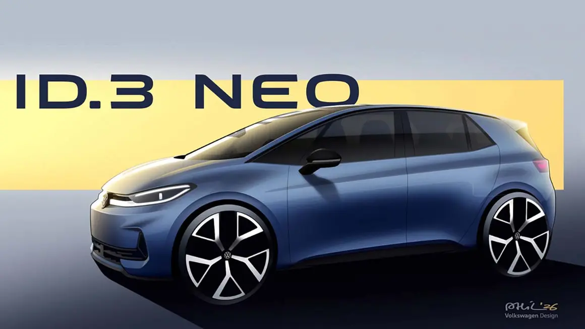 Imagen del Volkswagen ID.3 Neo, coche el&eacute;ctrico compacto y eficiente, preparado para el futuro de la movilidad sostenible.