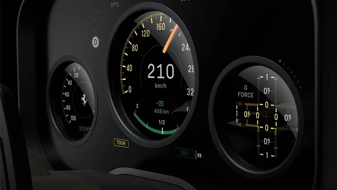Ferrari Luce (Velocidad y aceleraci&oacute;n)