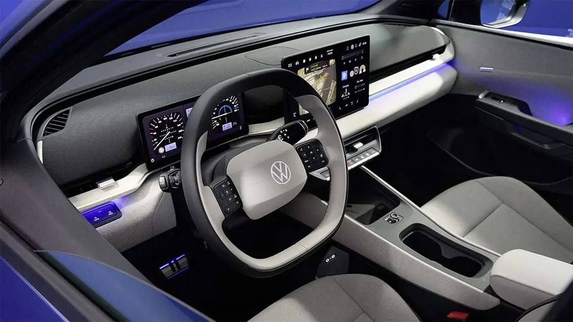 Interior del Volkswagen ID. Polo 2026