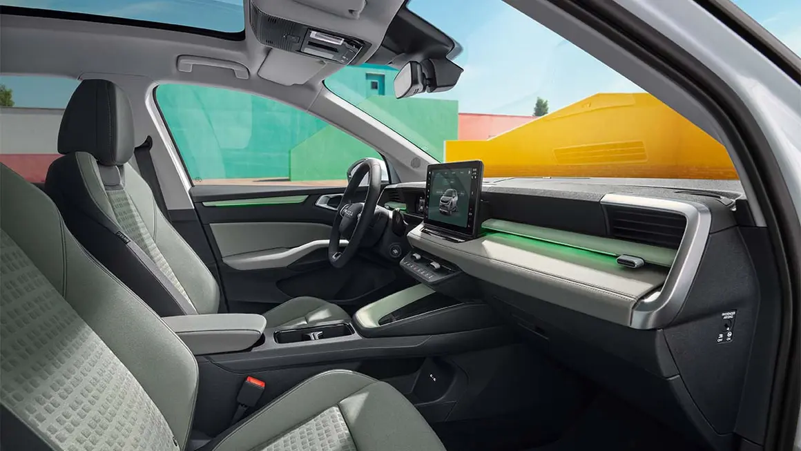 Interior del Skoda Epiq
