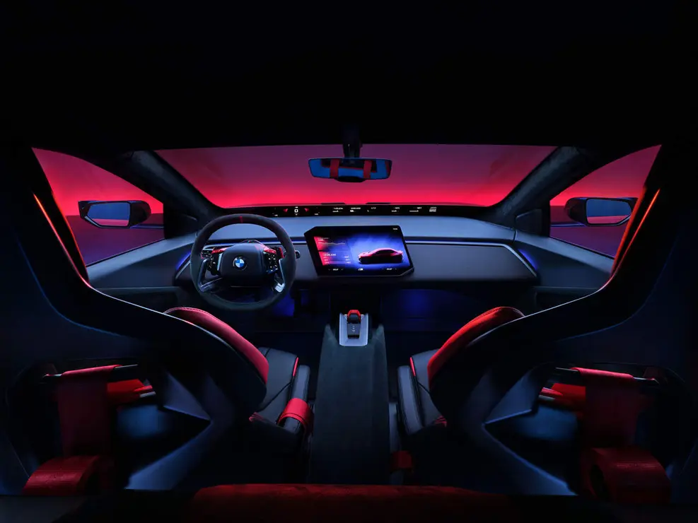 Interior del BMW M Concept
