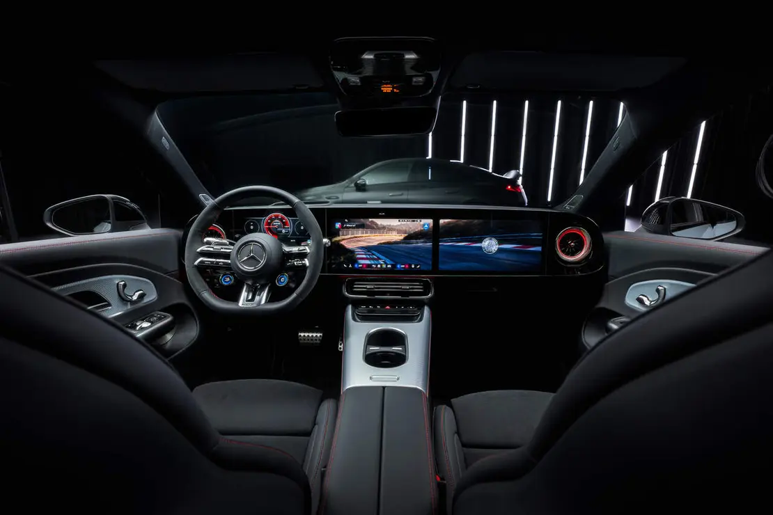 Interior del Mercedes-AMG CLA 45 4MATIC+