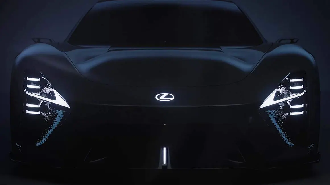 Lexus LFA Concept - vista frontal