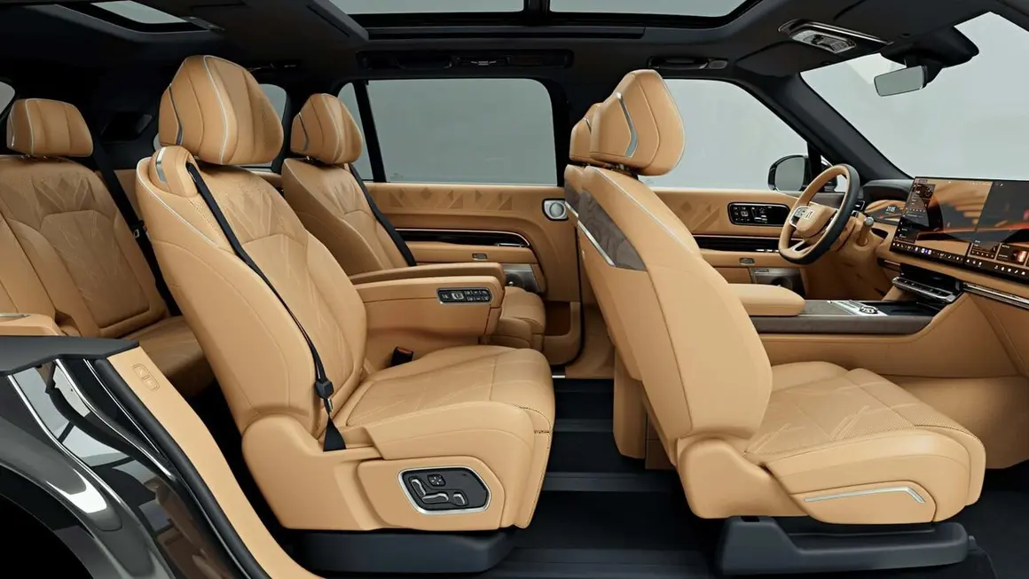 Plazas del Zeekr 9X - SUV h&iacute;brido enchufable de gran lujo