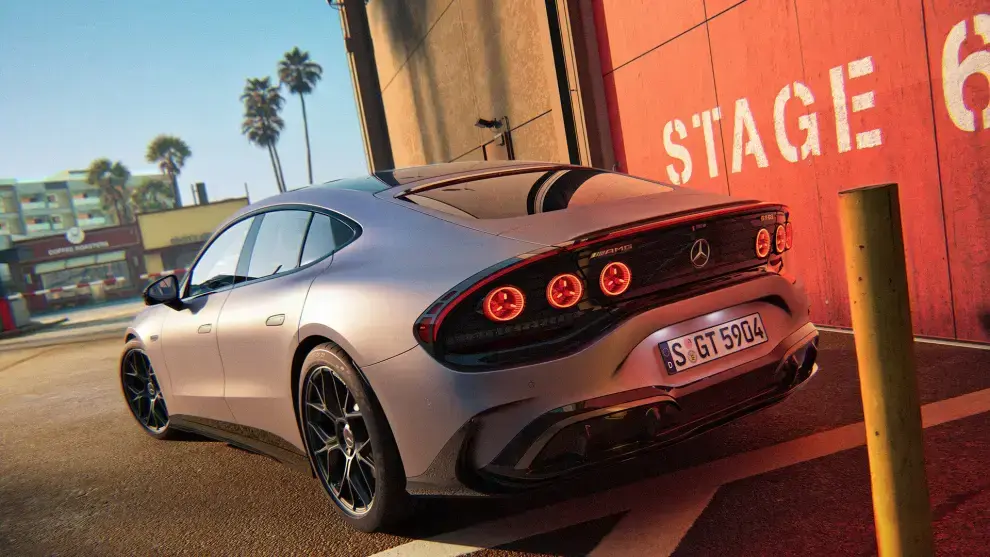 Mercedes AMG GT 53 Coup&eacute; - Vista trasera
