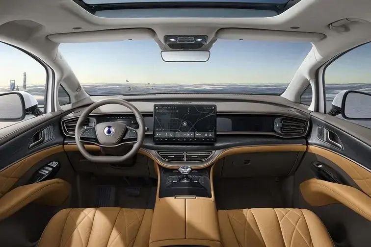 Denza D9 -vista interior