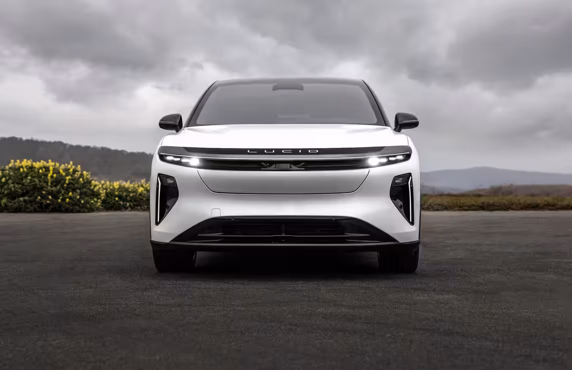 Lucid Gravity GT-S - vista frontal
