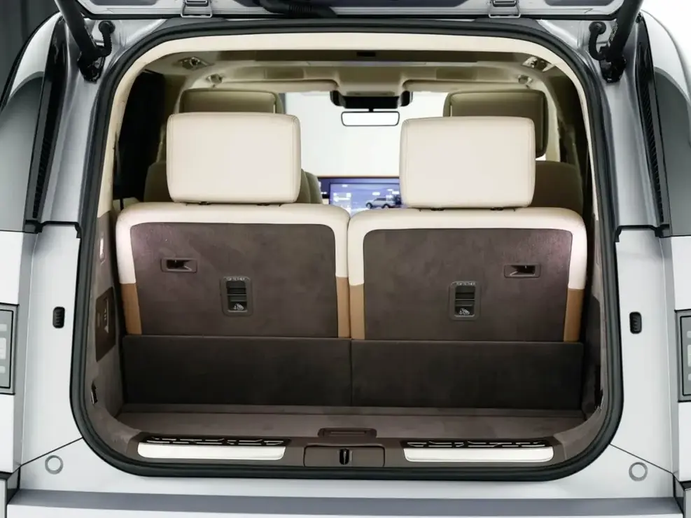 Freelander 8 - vista maletero con todas las plazas