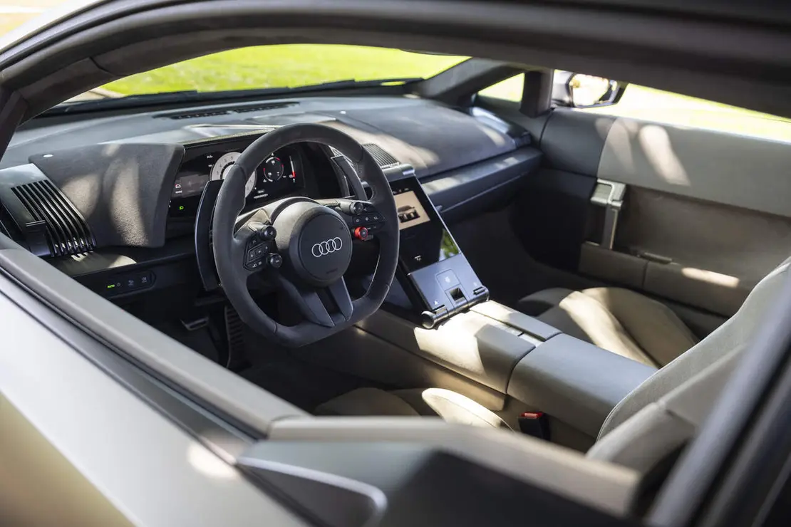Interior del Audi Nuvolari