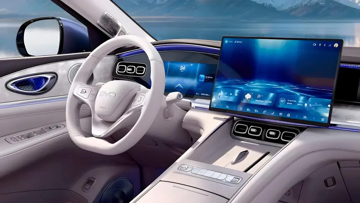 BYD Sealion 08 - interior