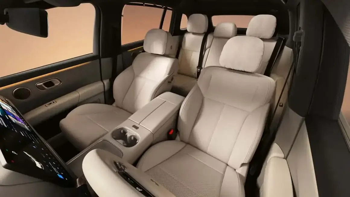 Li Auto i6 - vista interior de las plazas