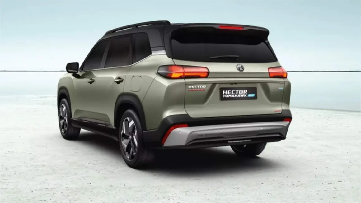 MG Hector Tomahawk - vista trasera