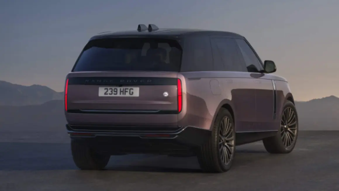 Range Rover Electric - Vista lateral y trasera