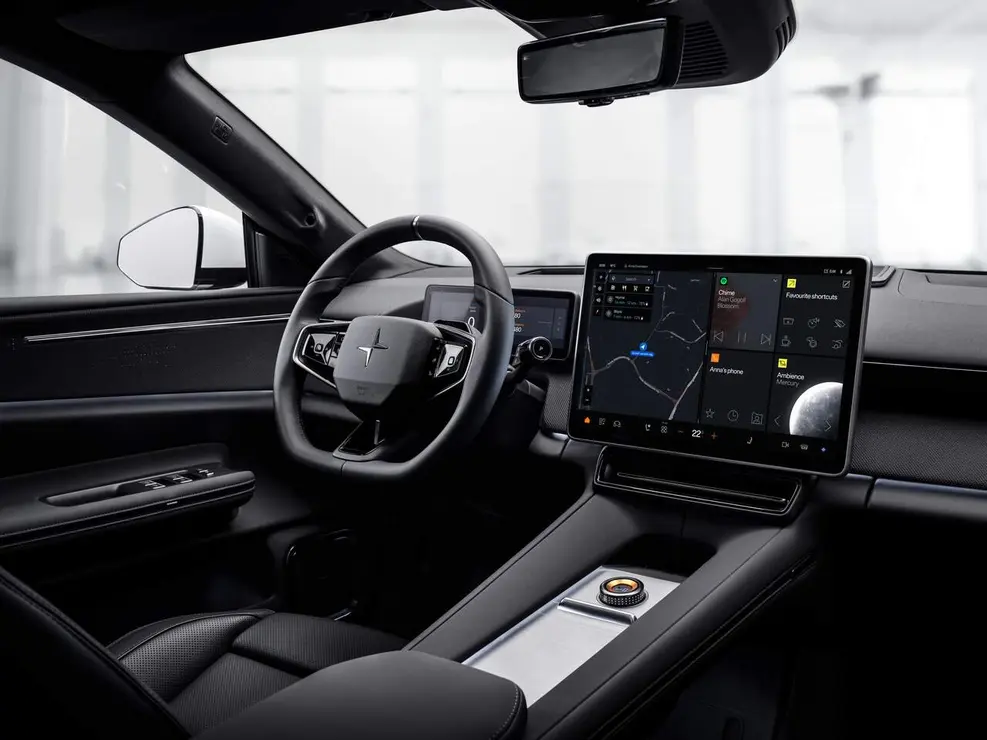 Polestar 4 SUV - Vista interior