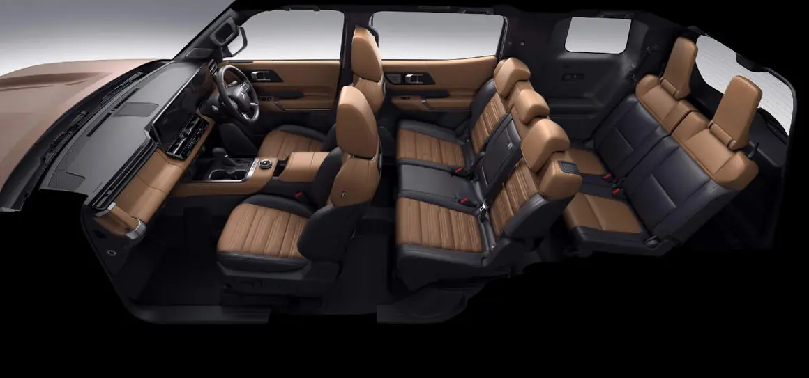 Mitsubishi Pajero 2026 - Distribucion 7 plazas