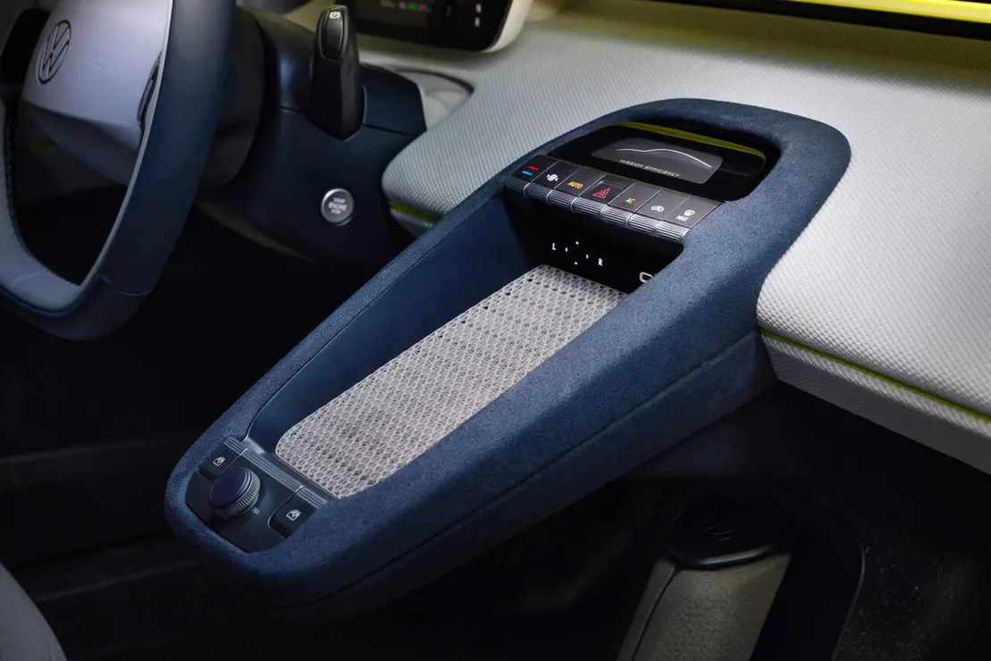 Volkswagen Mission Efficeny - Detalle del salpicadero