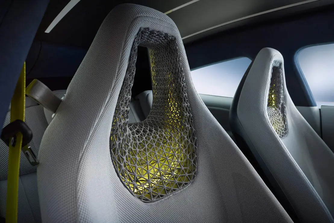 Volkswagen Mission Efficency - Detalle asientos delanteros