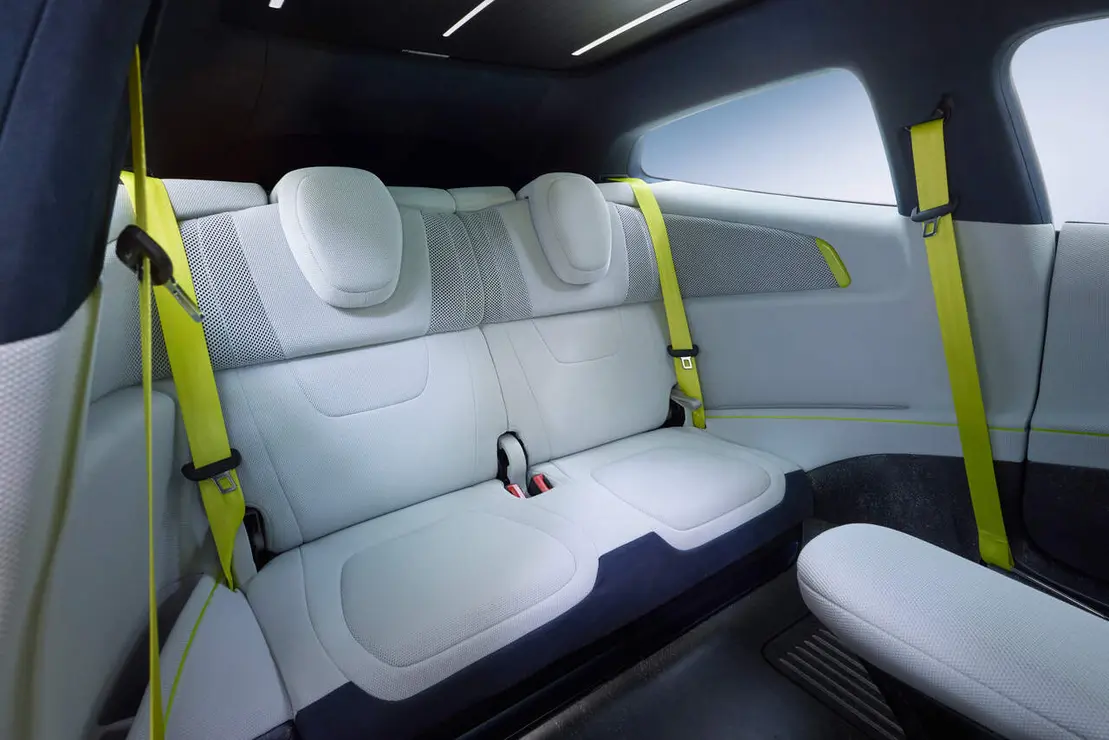 Volkswagen Mission Efficeny - plazas traseras