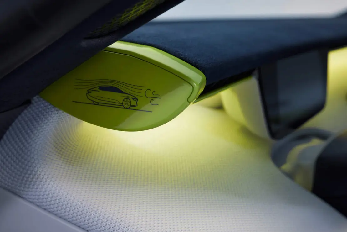Volkswagen Mission Efficeny - Detalle iluminaci&oacute;n interior