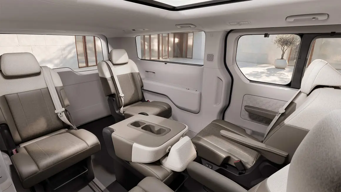 KIA PV7 - Versi&oacute;n para pasajeros - Interior