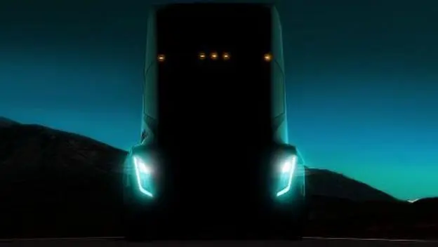 Cami&oacute;n El&eacute;ctrico y aut&oacute;nomo de Tesla