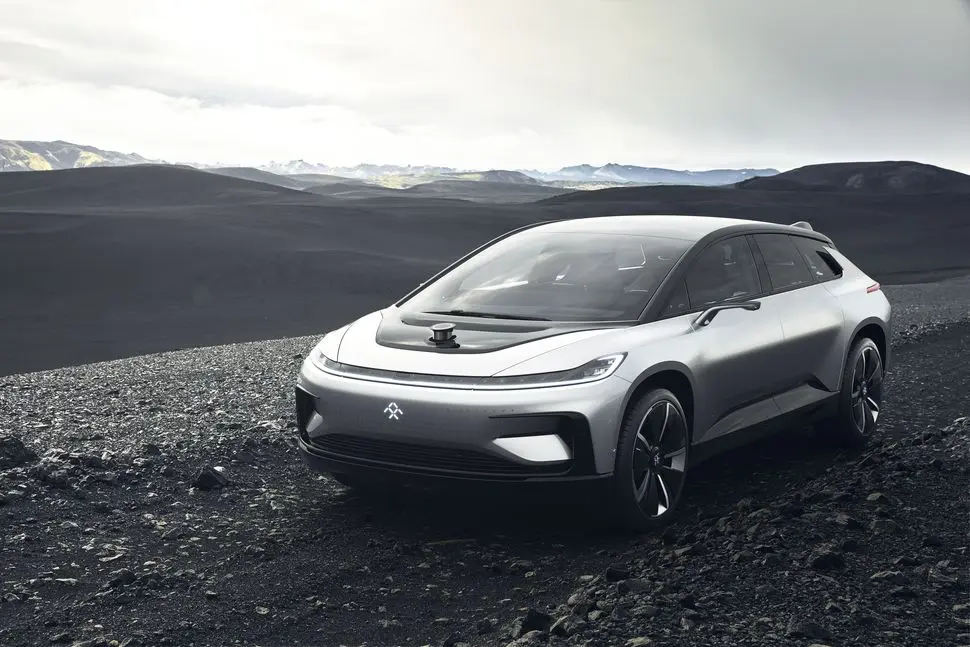 Imagen del coche el&eacute;ctrico Faraday Future