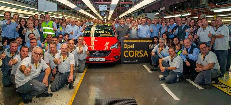 La f&aacute;brica de Opel en Zaragoza fabricar&aacute; el Opel Corsa el&eacute;ctrico