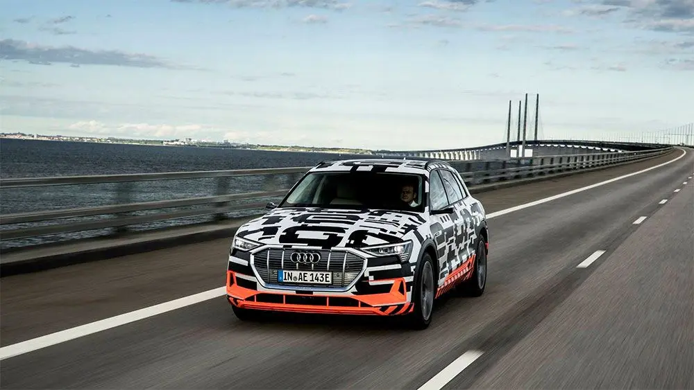 Imagen del Audi e-tron Quattro en pruebas
